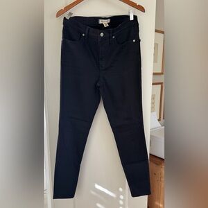 Madewell Women’s black mid-rise skinny jeans | size 30